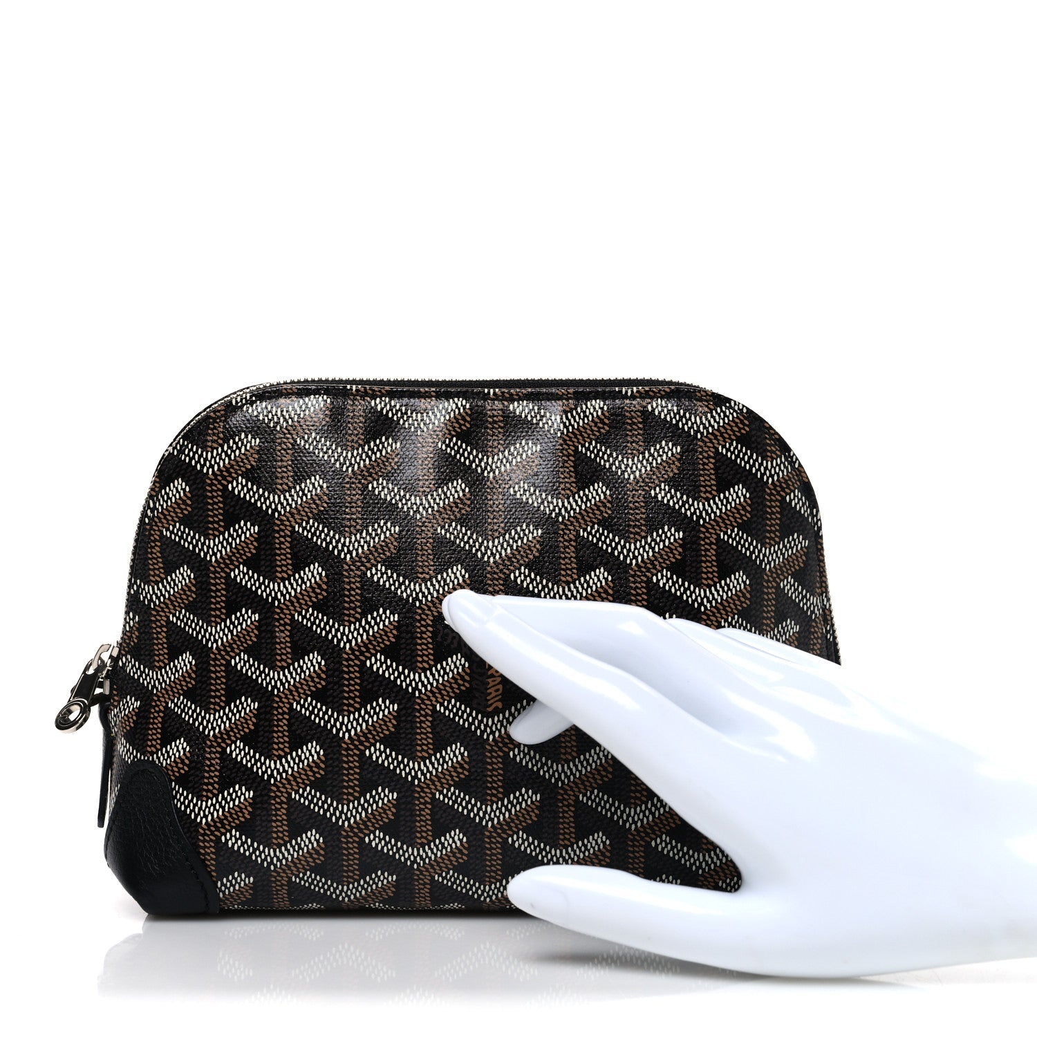 Goyardine Vendome Toiletry Pouch Black