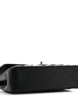 Caviar Quilted Small Double Flap Black