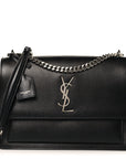 Calfskin Large Monogram Sunset Black