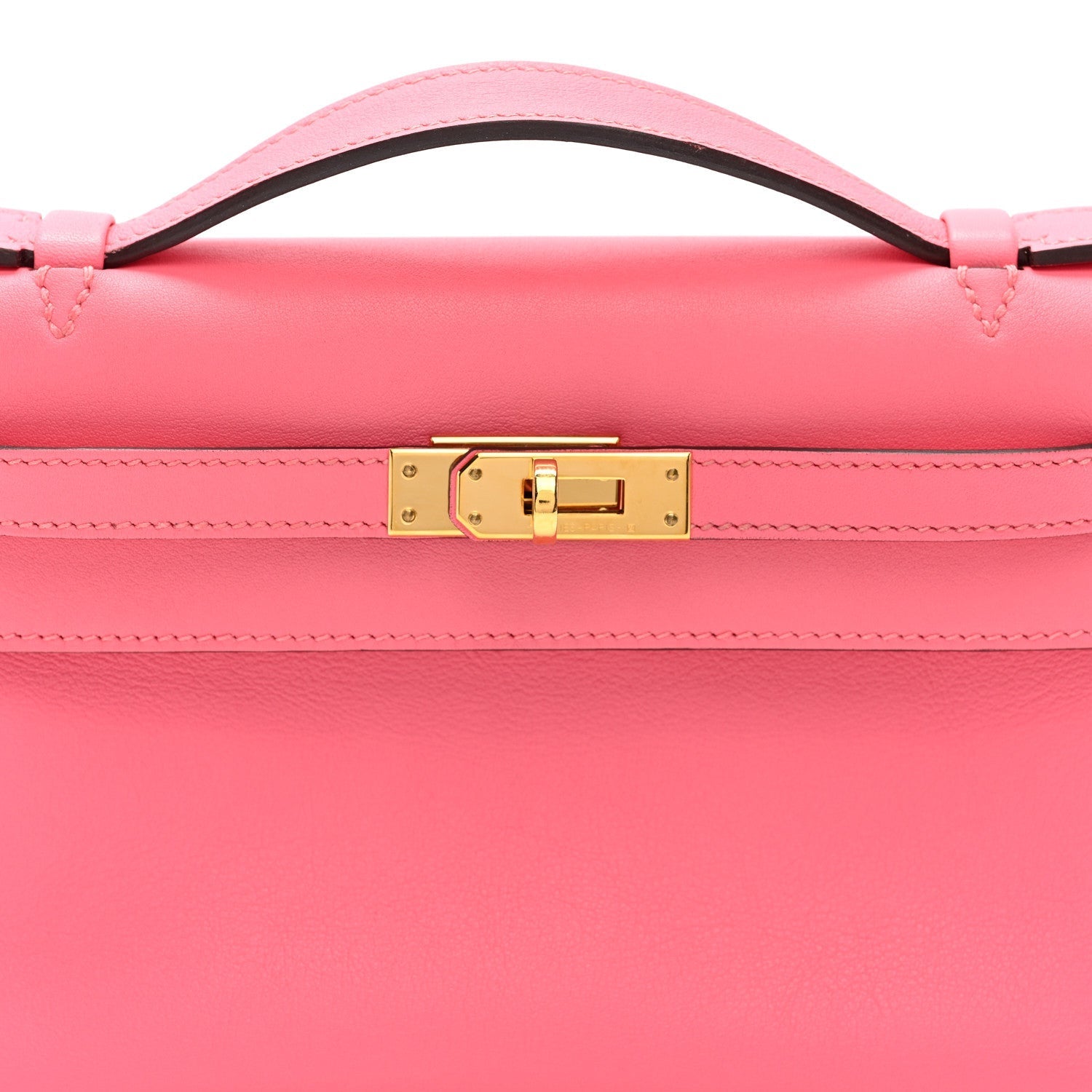 Swift Kelly Pochette Clutch Rose Azalee