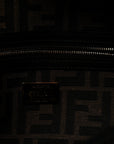 Fabric Jacquard FF 1974 Medium Baguette Tobacco Moro Black