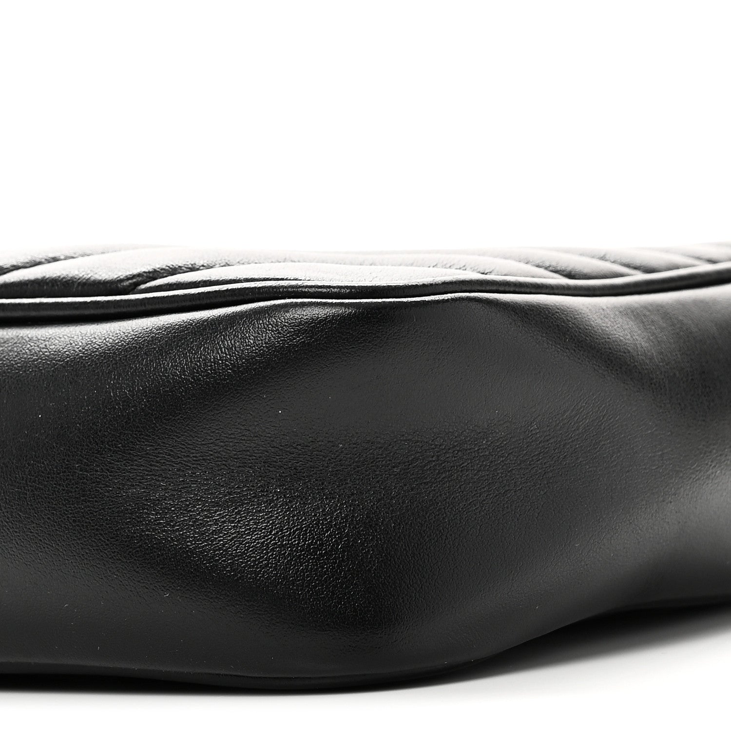 Calfskin Matelasse Monogram Lou Camera Bag Black