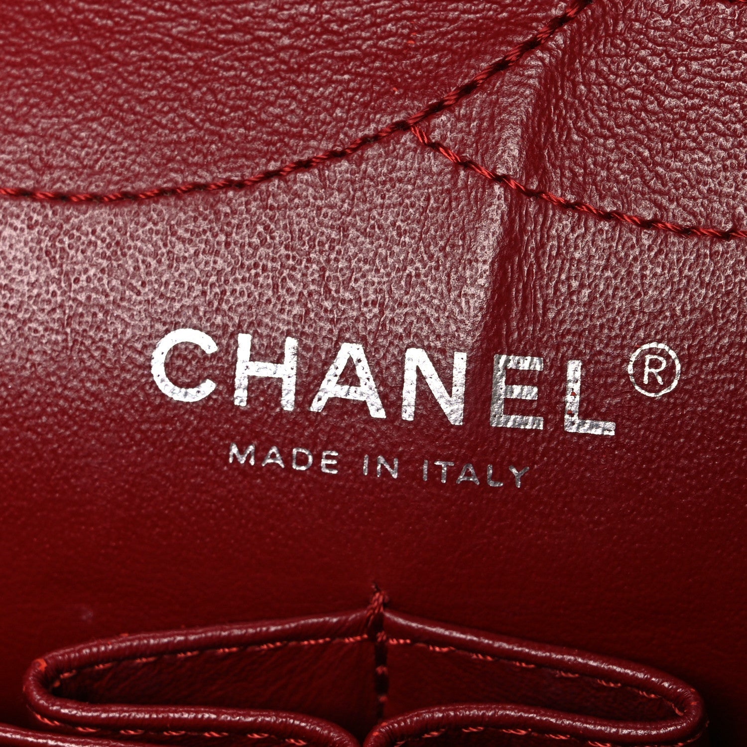 Patent Quilted 2.55 Reissue 226 Flap Red