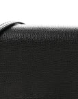 Derby Calfskin House Check Small Macken Crossbody Bag Black