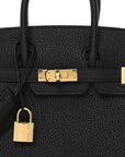 Togo Birkin 25 Black