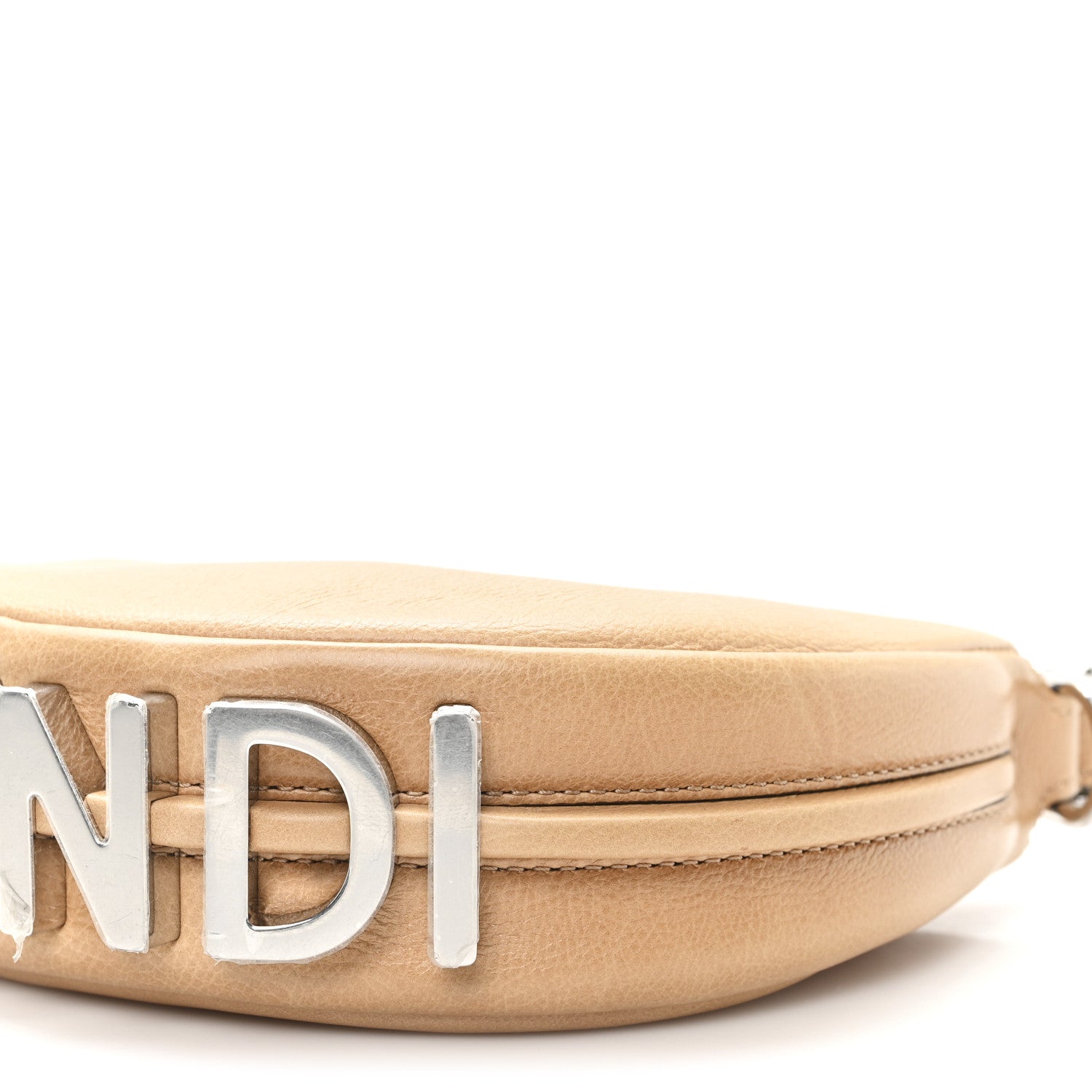Vitello Grace Nano FNDIgraphy Hobo Charm Miele Scuro