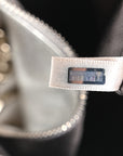 Metallic Goatskin Callie Mea Tassel Silver
