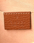 New Denim GG Monogram Dollar Calfskin Mini Ophidia Shoulder Bag Blue Tea Cuir Epilog