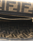 Fabric Jacquard FF 1974 Medium Baguette Tobacco Moro Black