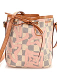 Damier Azur Tahitienne Nano Noe Rose Ballerine