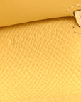 Epsom Verso Kelly Wallet To Go Nata Jaune Poussin