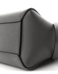 Grained Calfskin Nano Belt Bag Grey