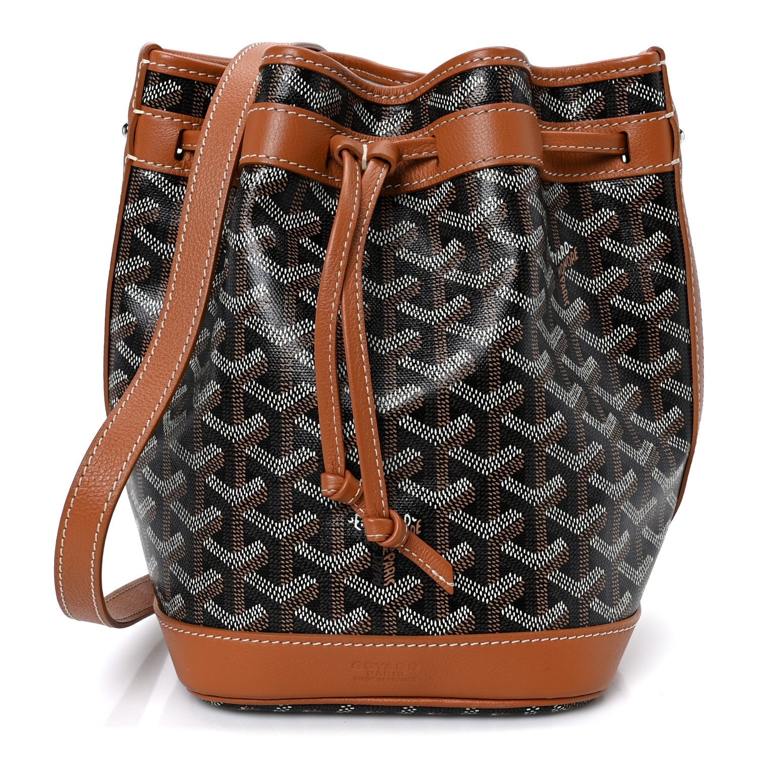Goyardine Petit Flot Black Gold