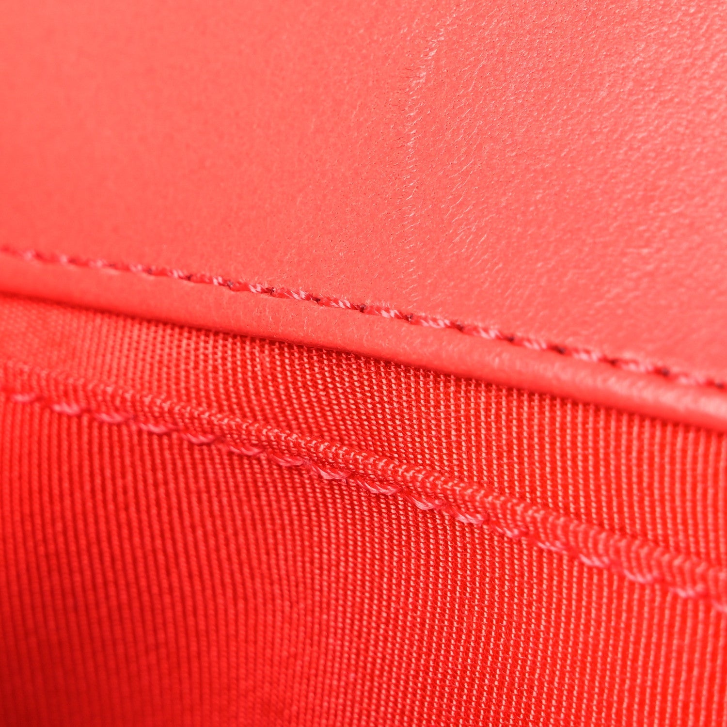Velvet Quilted Small Boy Flap Coral