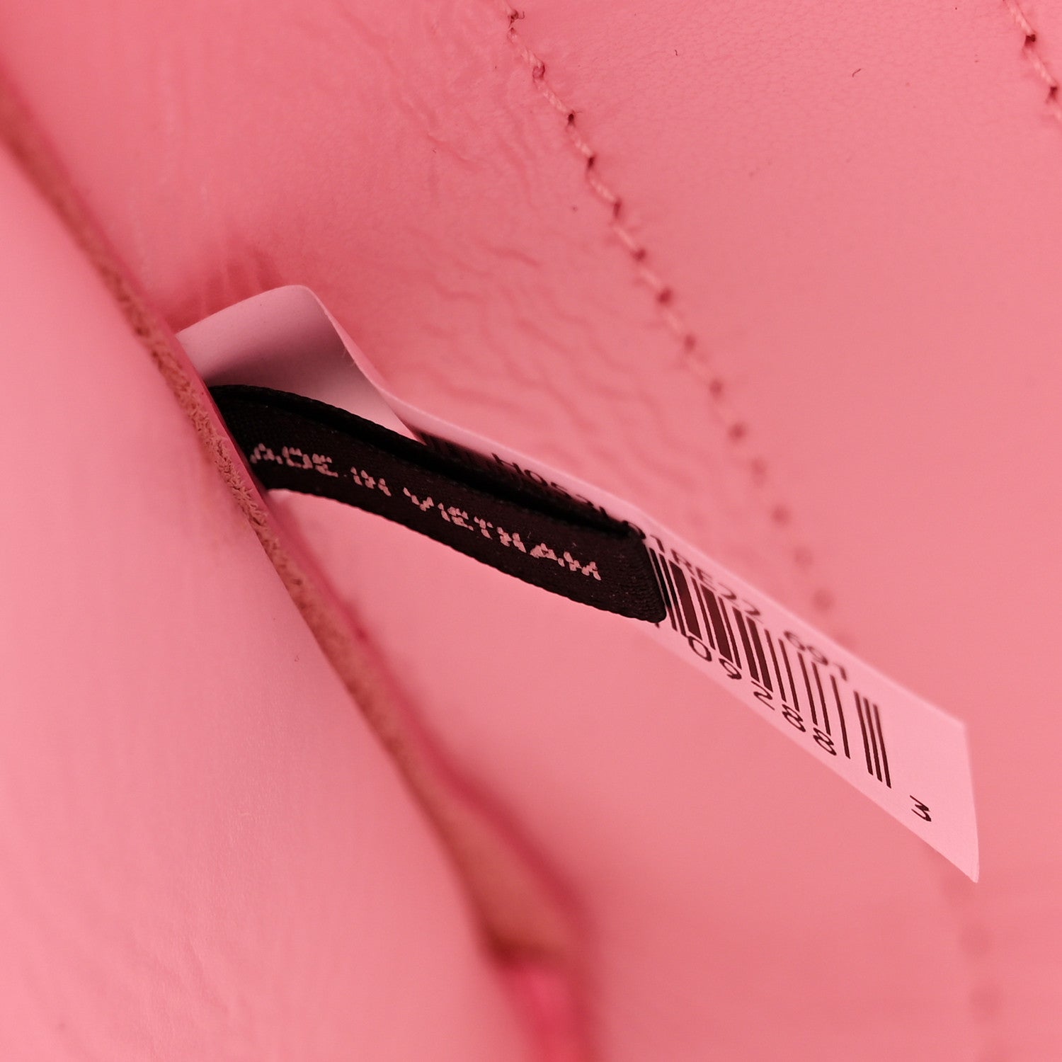 Grained Calfskin Micro The Tote Bag Fluro Candy