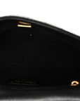 Caviar Quilted Small CC You Flap Black