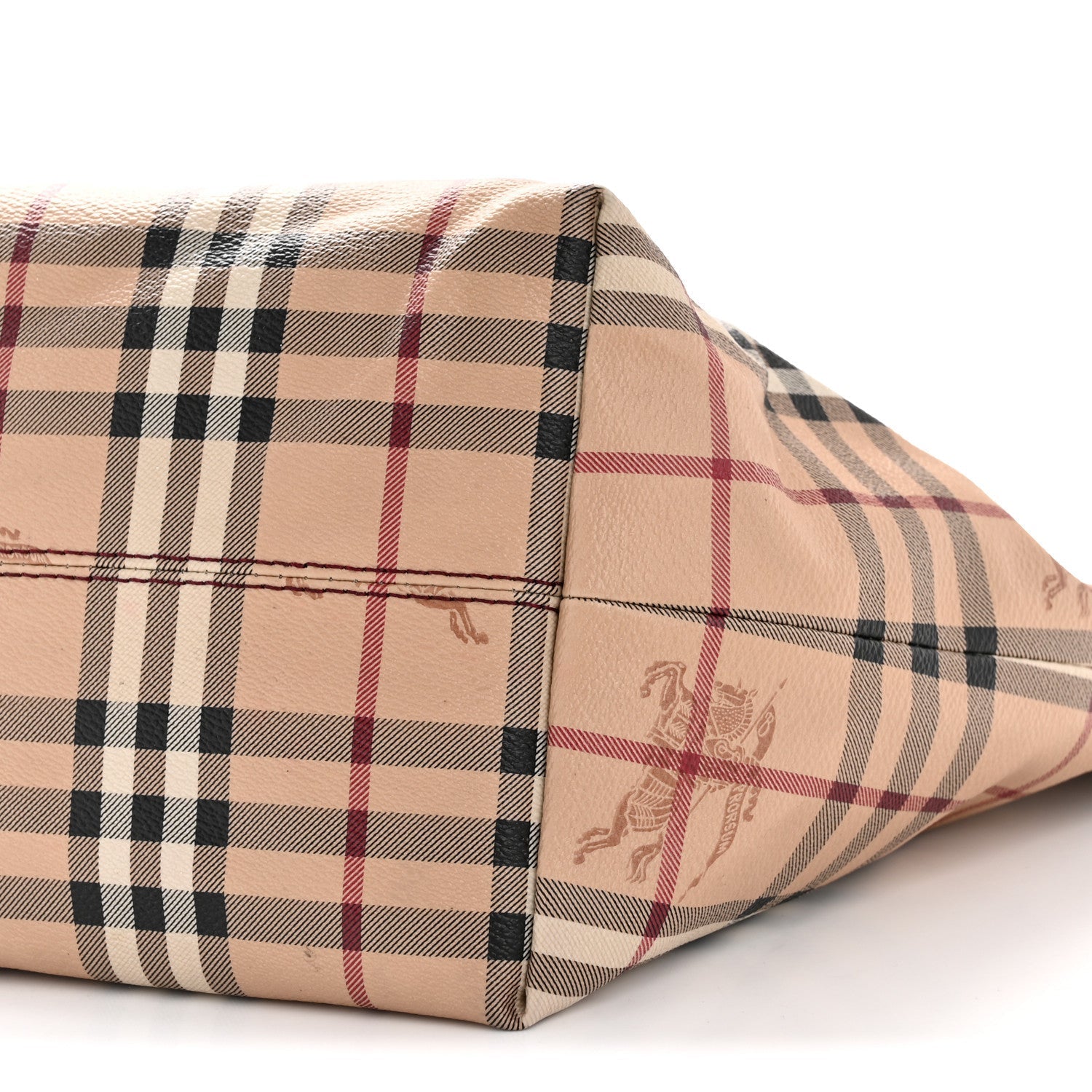 Haymarket Check Small Salisbury Tote Military Red