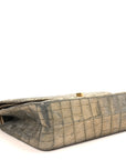 Metallic Alligator 2.55 Reissue 226 Flap Gold