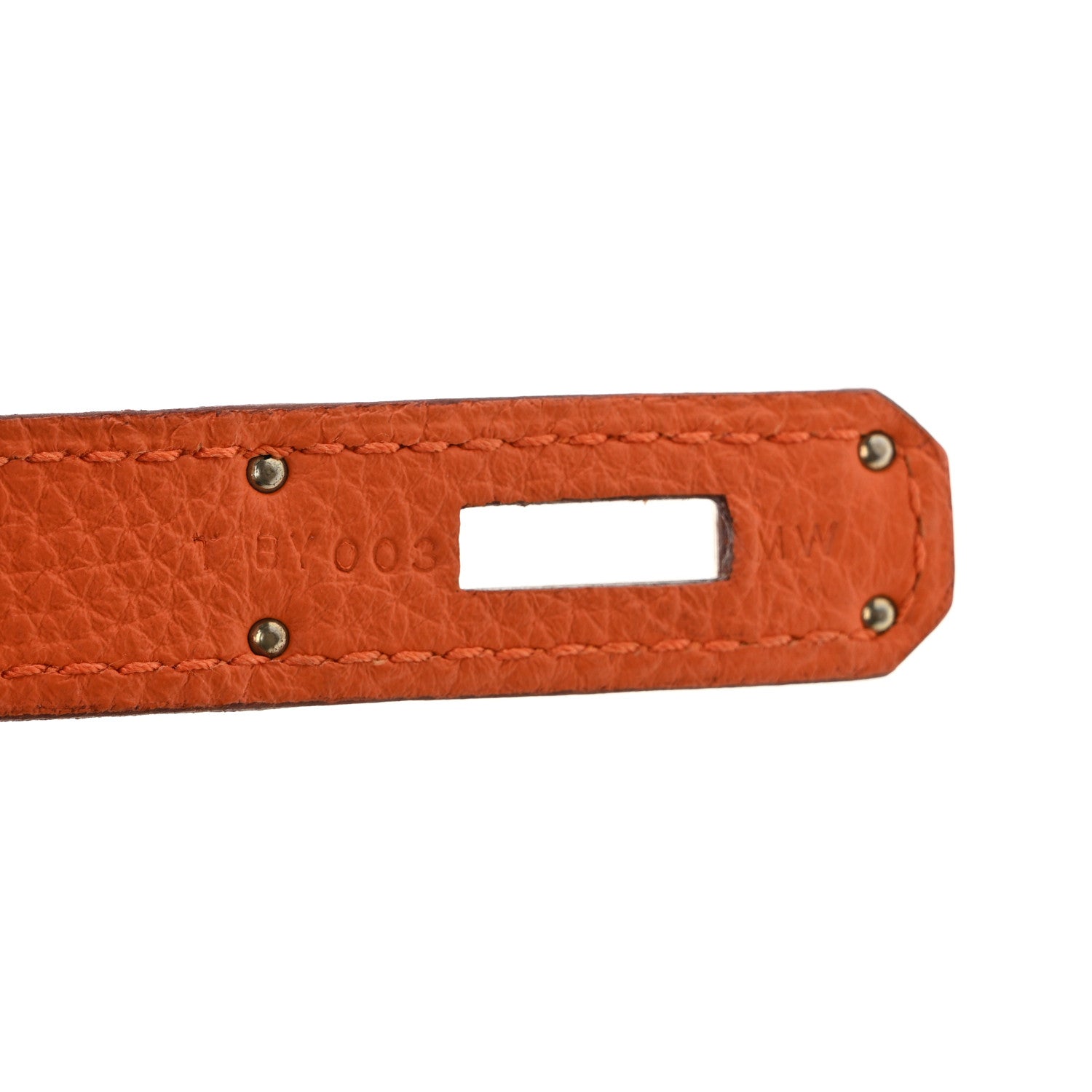 Togo Birkin 35 Orange