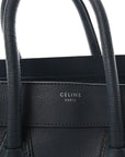 Drummed Calfskin Mini Luggage Orage