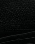 Calfskin Mini GG Marmont Chain Wallet Black
