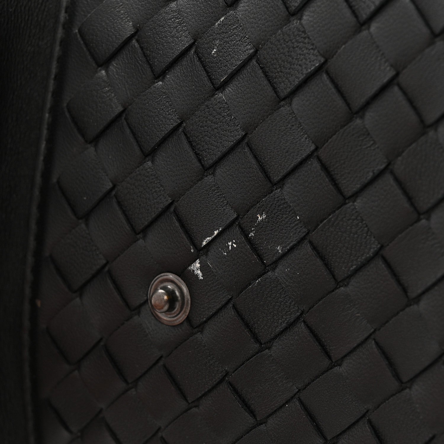 Calfskin Intrecciato Sassolungo Backpack Black Multicolor