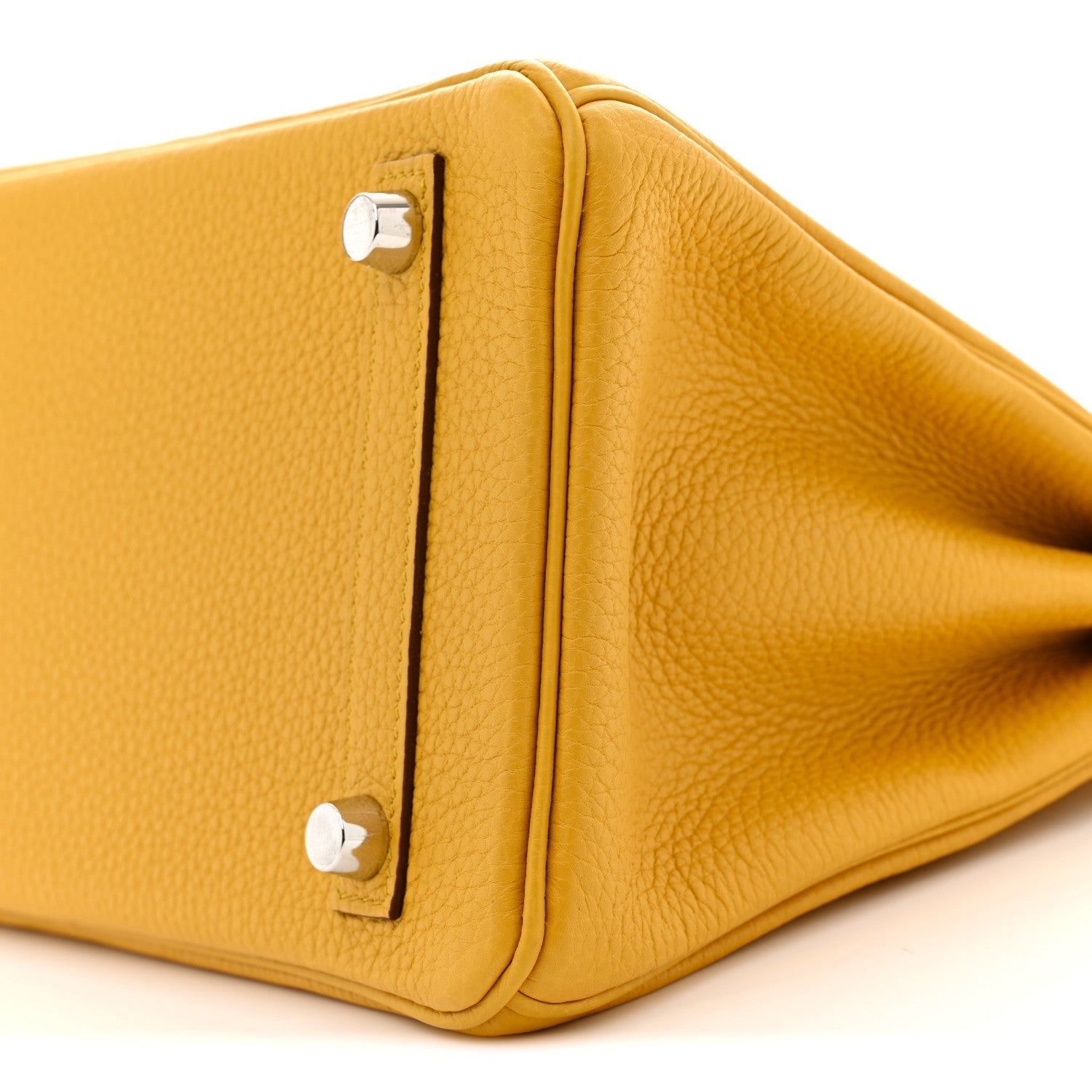 Togo Birkin 25 Jaune Ambre