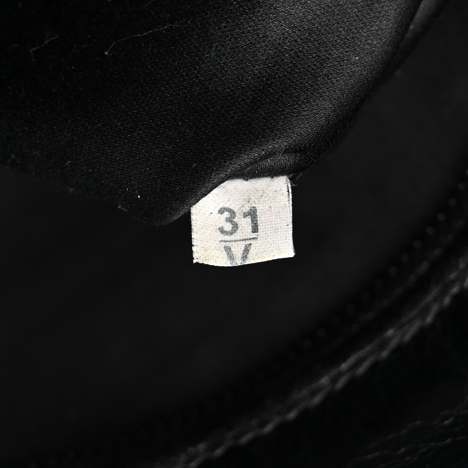 Vitello Shine Crystal Shoulder Bag Black