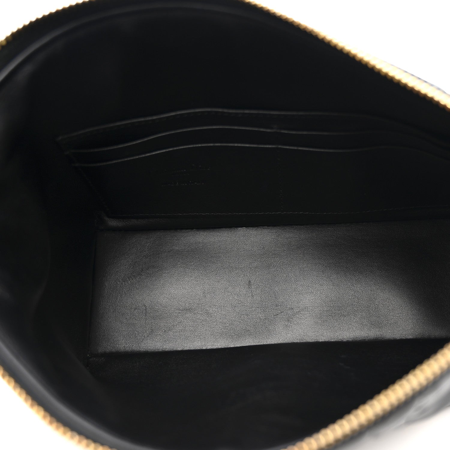 Lambskin Macrocannage D1ORStar Hobo Bag Black