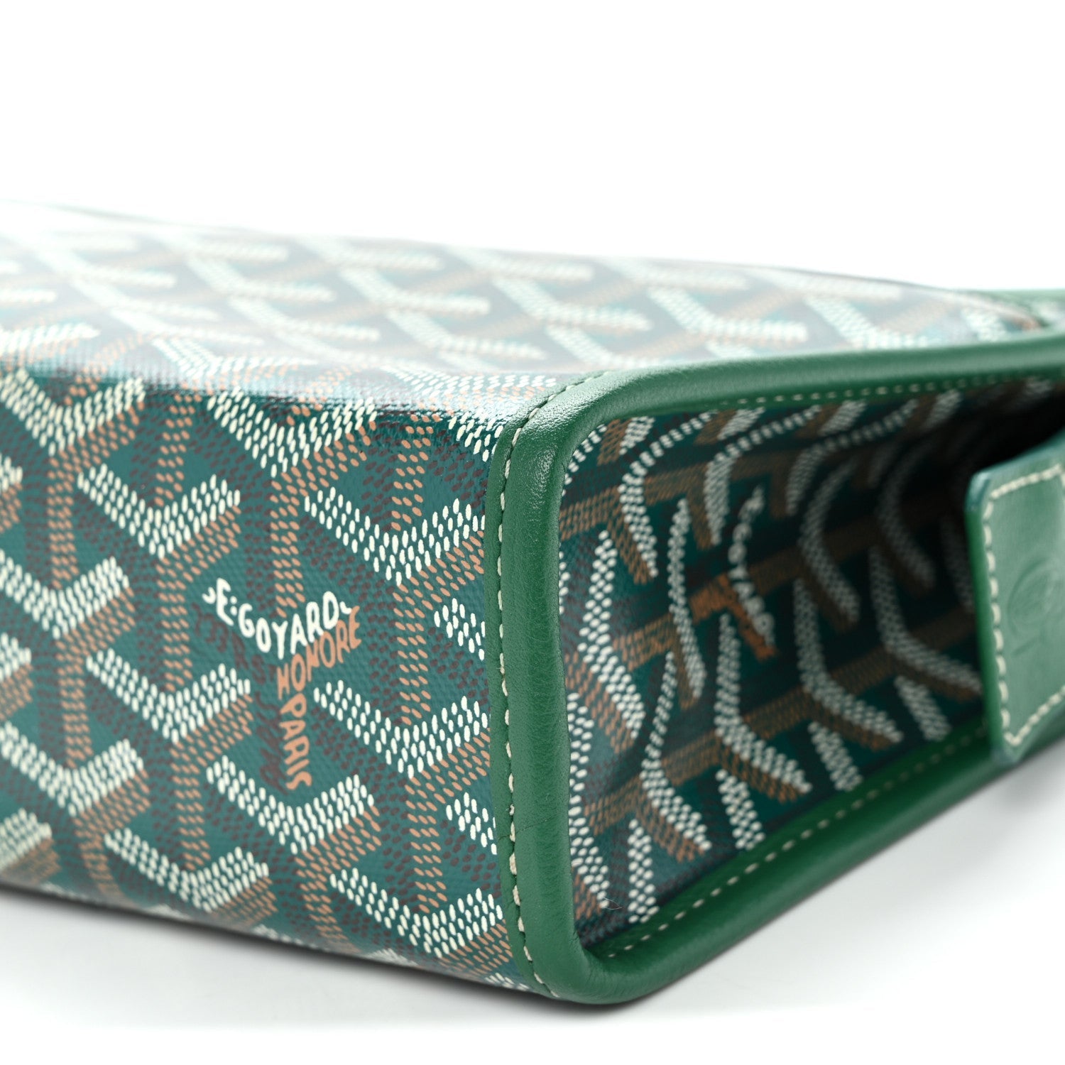Goyardine Jouvence Toiletry Pouch MM Green