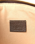 GG Supreme Monogram Large Ophidia Pouch Clutch Brown
