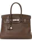 Taurillon Clemence Birkin 30 Etoupe