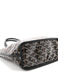 Goyardine Reversible Mini Anjou Black