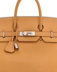 Taurillon Clemence HAC Birkin 32 Natural Sable
