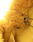 Shearling Vitello Grace Nano Baguette Charm Narciso