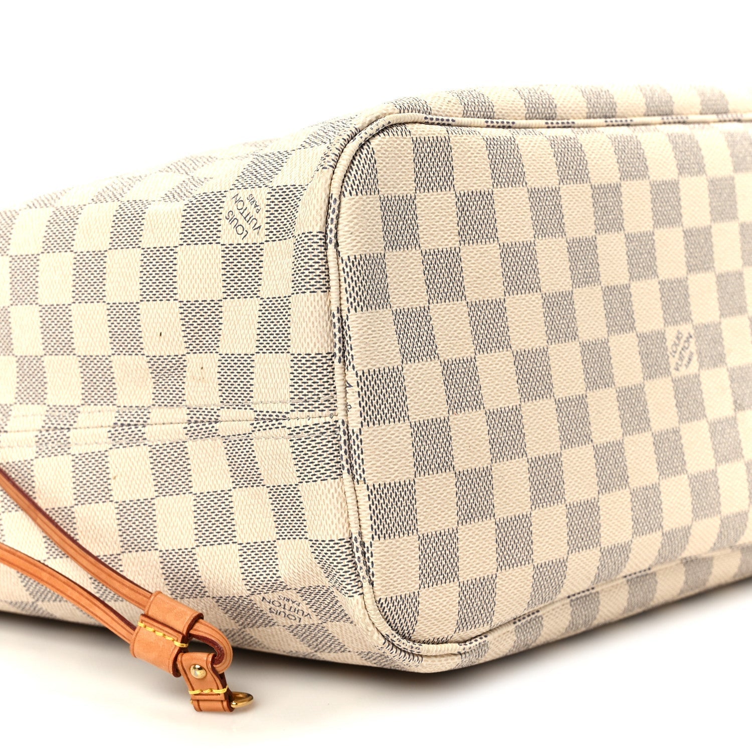 Damier Azur Neo Neverfull MM Rose Ballerine