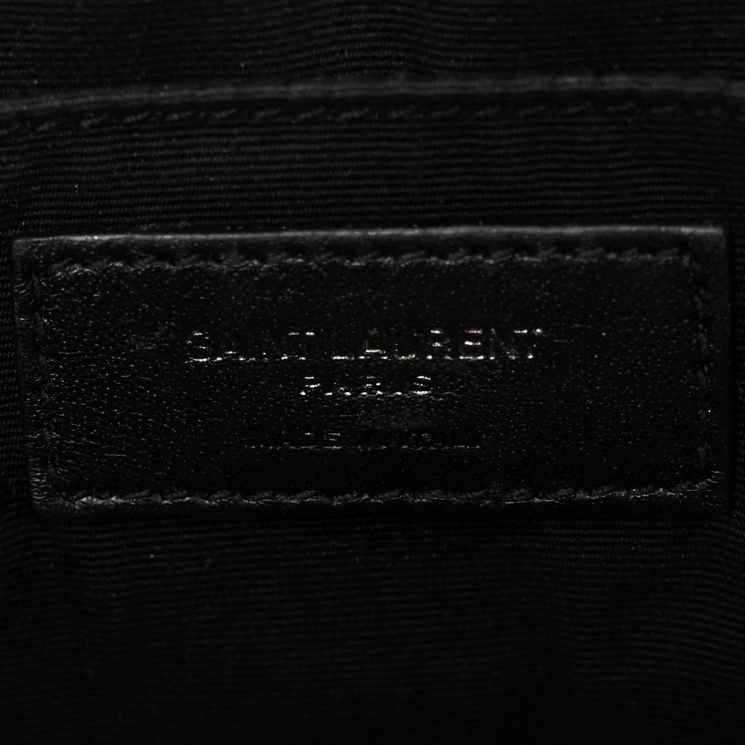 Calfskin Matelasse Monogram Lou Camera Bag Black