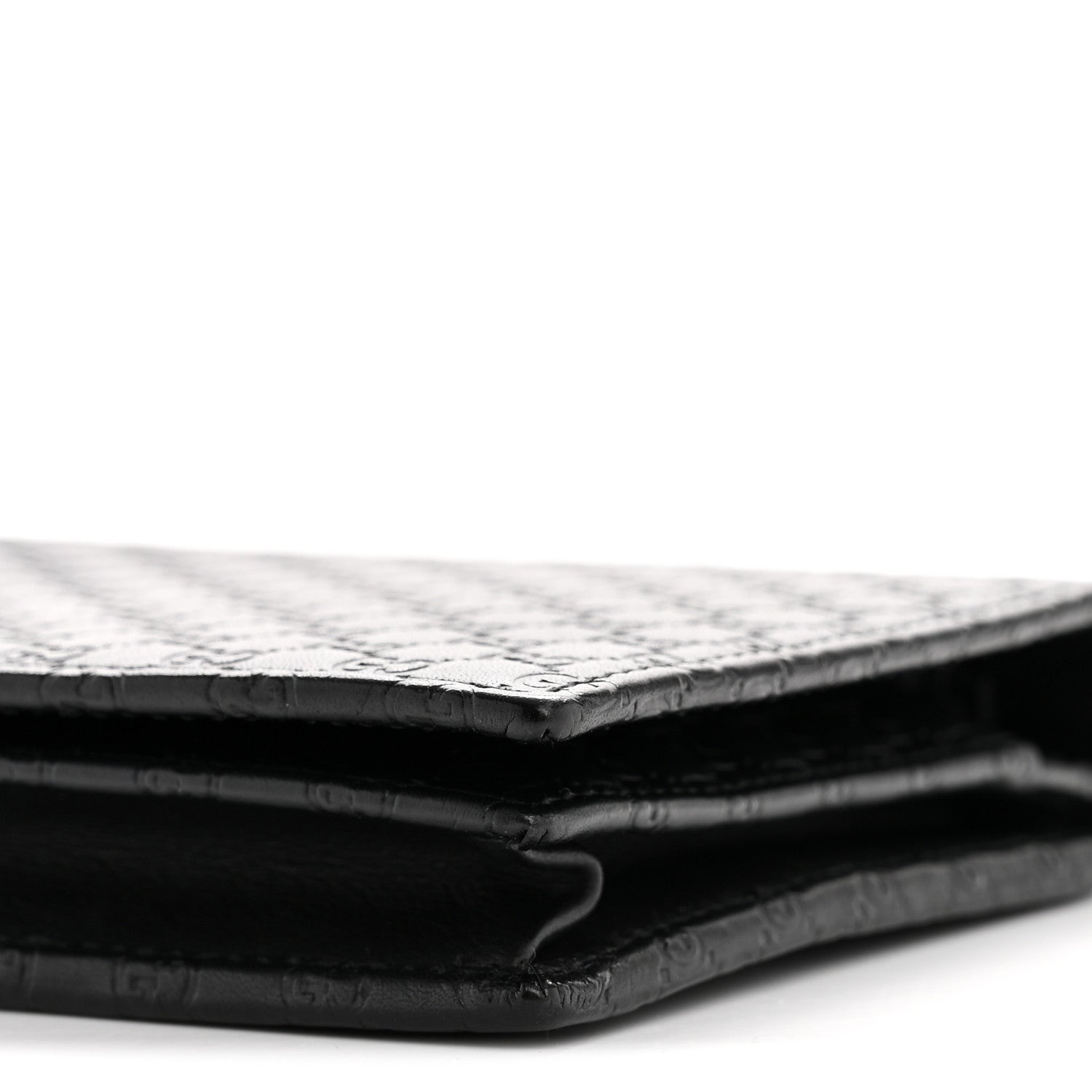 MicroGCCIssima Crossbody Wallet Black