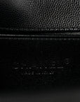 Caviar Quilted Medium Boy Flap Black