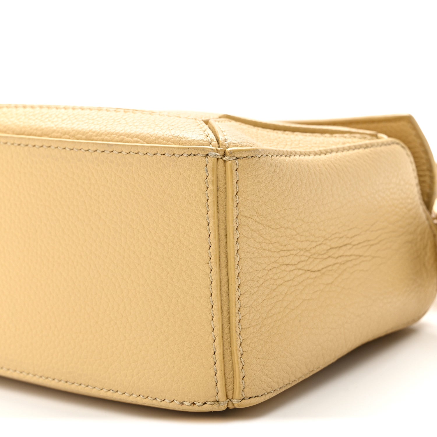 Calfskin Mini Puzzle Bag Dark Butter