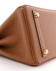 Togo Birkin 25 Gold