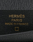 Matte Alligator Bearn Compact Wallet Black