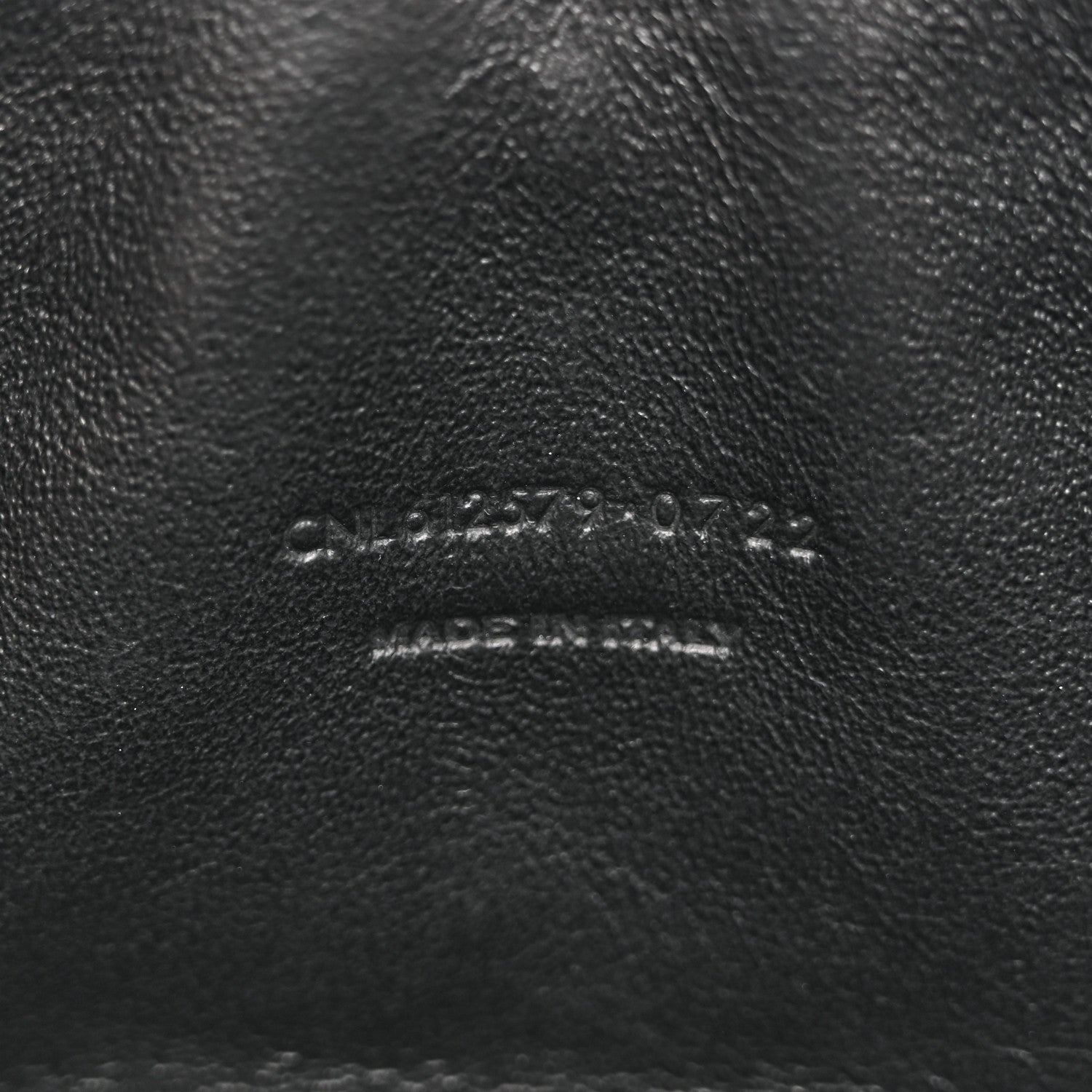 Grain De Poudre Matelasse Monogram Mini Lou Camera Bag Black