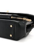 Caviar Quilted Medium Business Affinity Flap Black