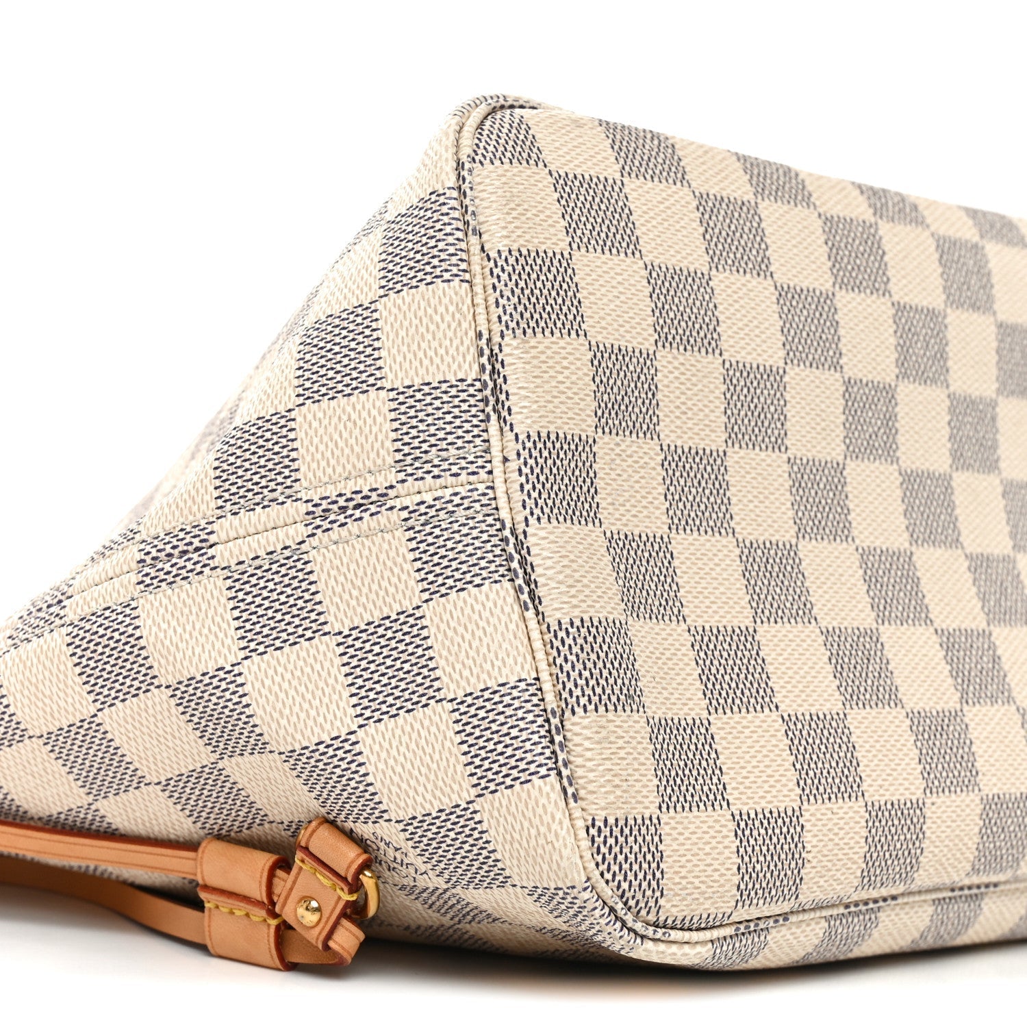 Damier Azur Neo Neverfull MM Rose Ballerine