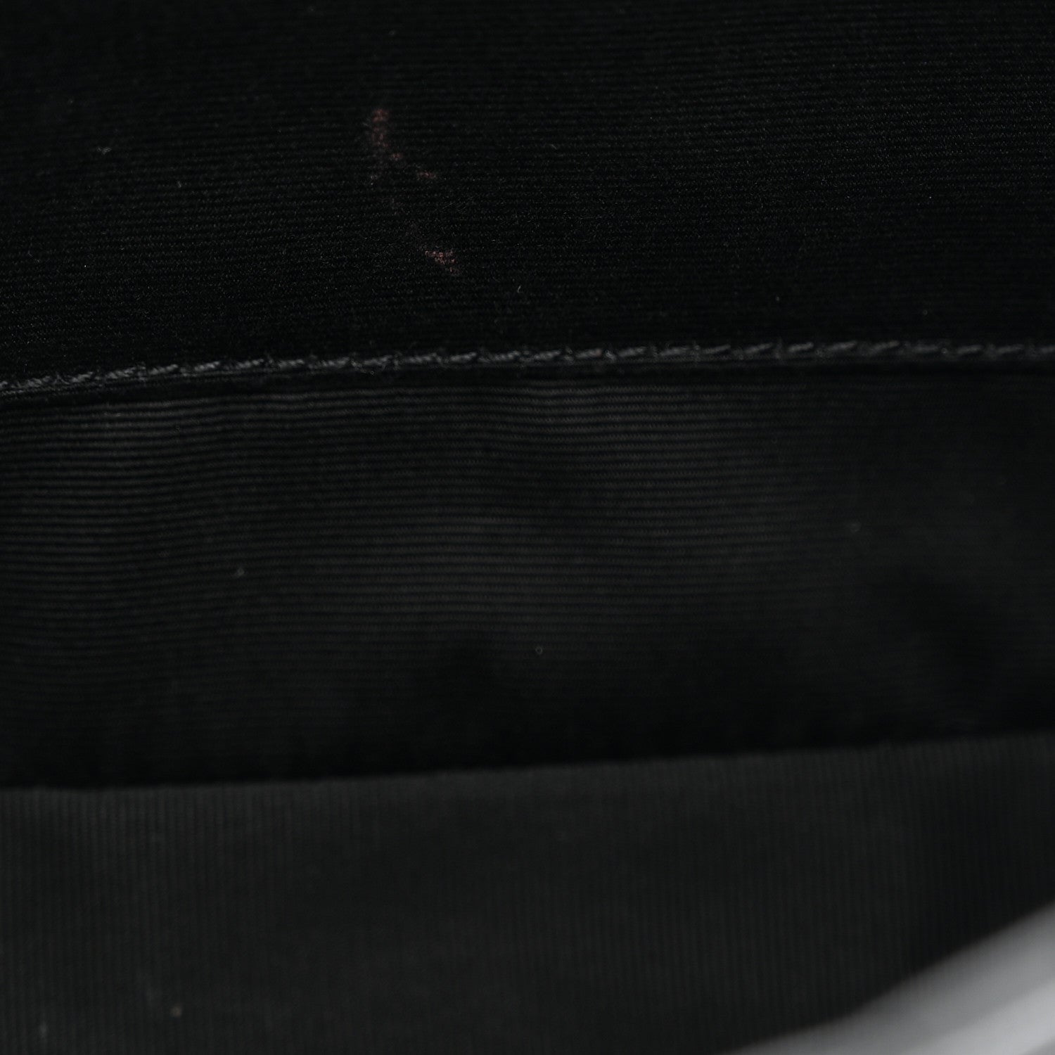 Patent Calfskin Crocodile Embossed Monogram Lou Camera Bag Black