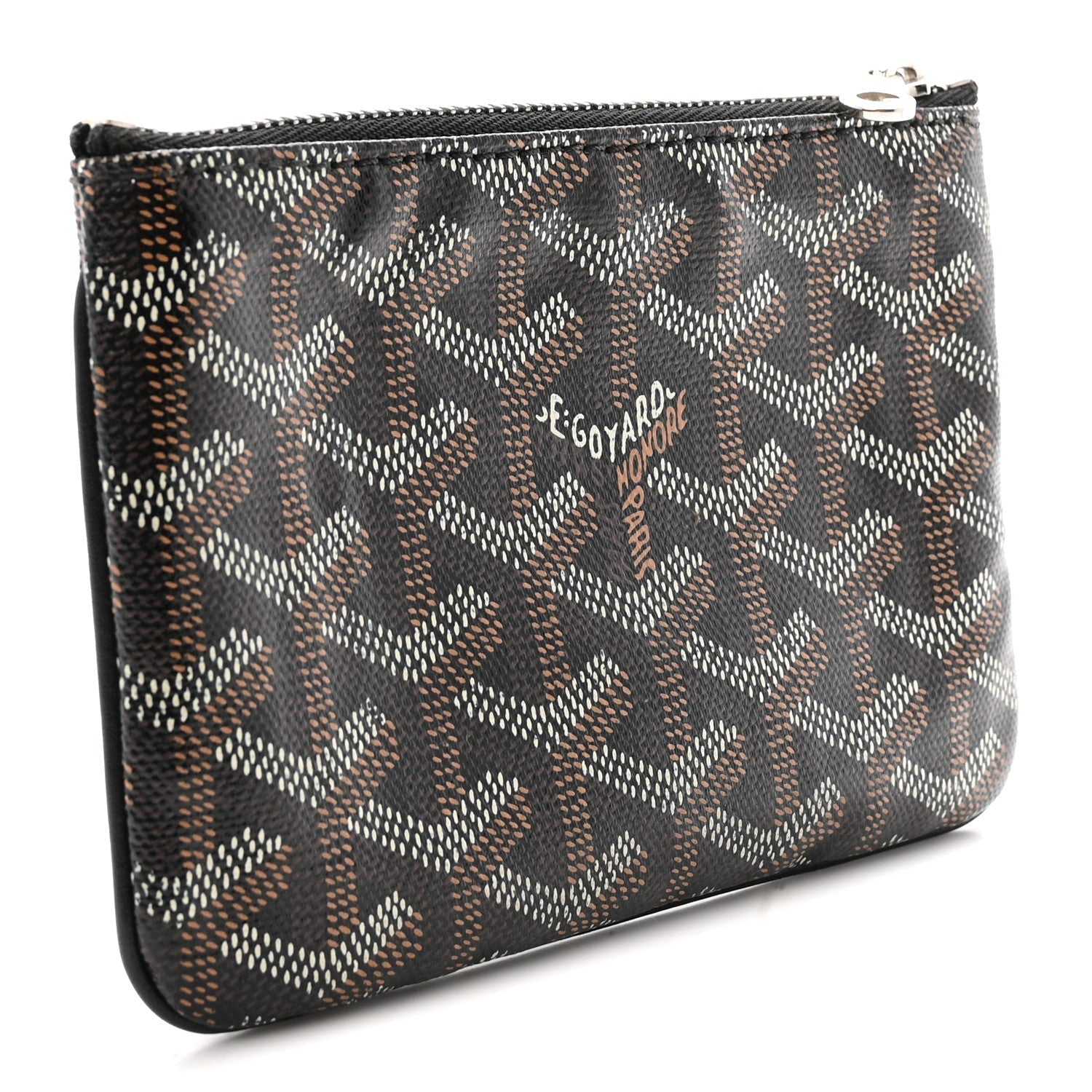 Goyardine Mini Senat Pochette Black