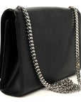 Grain De Poudre Medium Classic Monogram Kate Tassel Satchel Black
