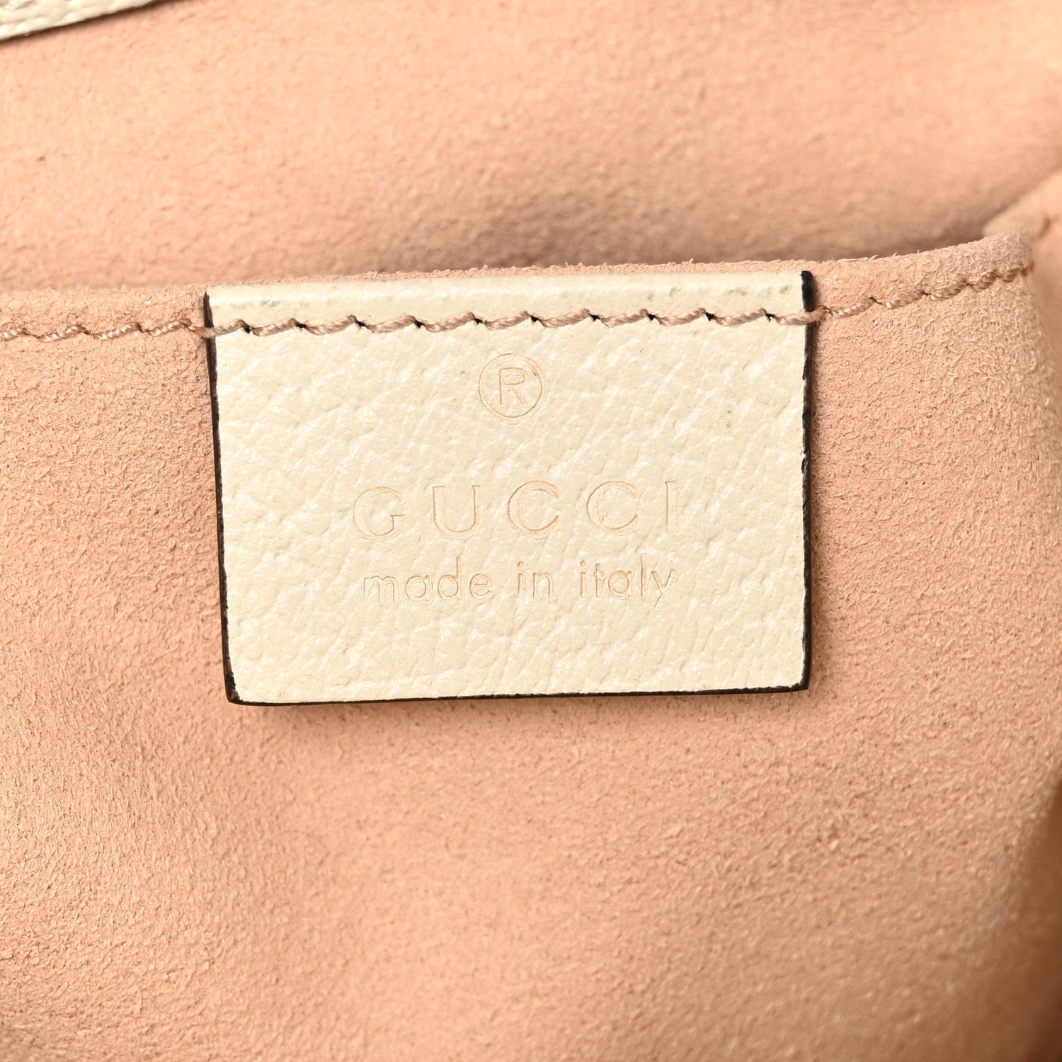 GG Supreme Monogram Flora Textured Calfskin Small Padlock Tote Beige Ebony Multicolor Mystic White