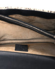 GG Supreme Monogram Elaphe Elephant Embroidered Small Dionysus Shoulder Bag